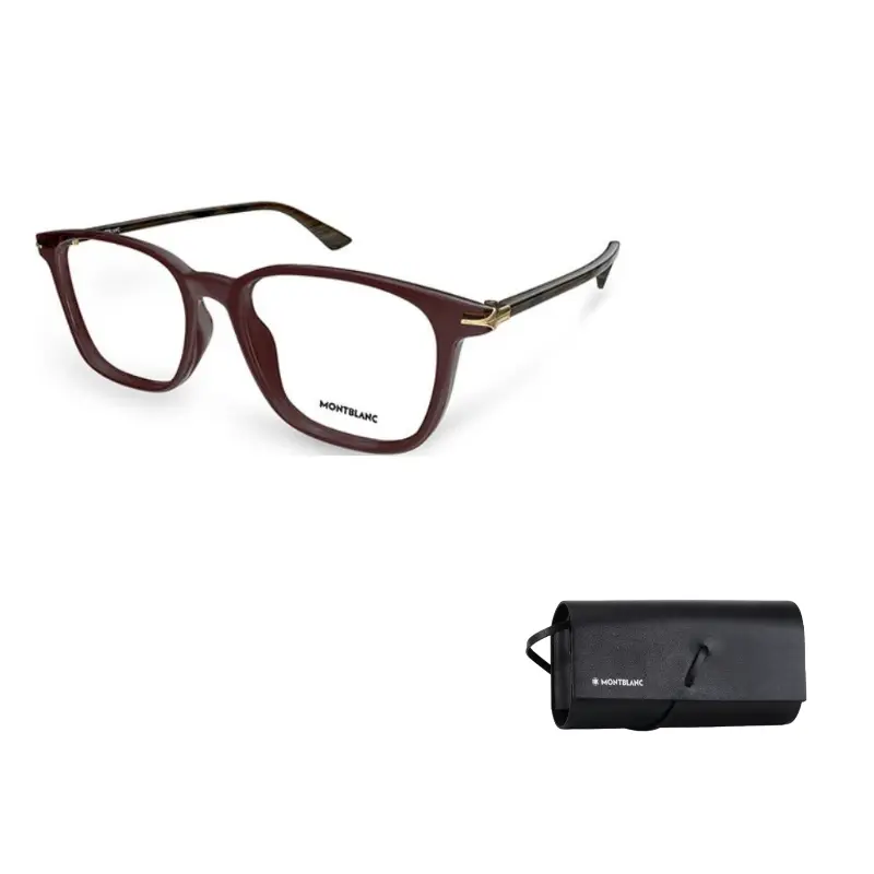 

MONTBLANC Очки с квадратной оправой, Brown