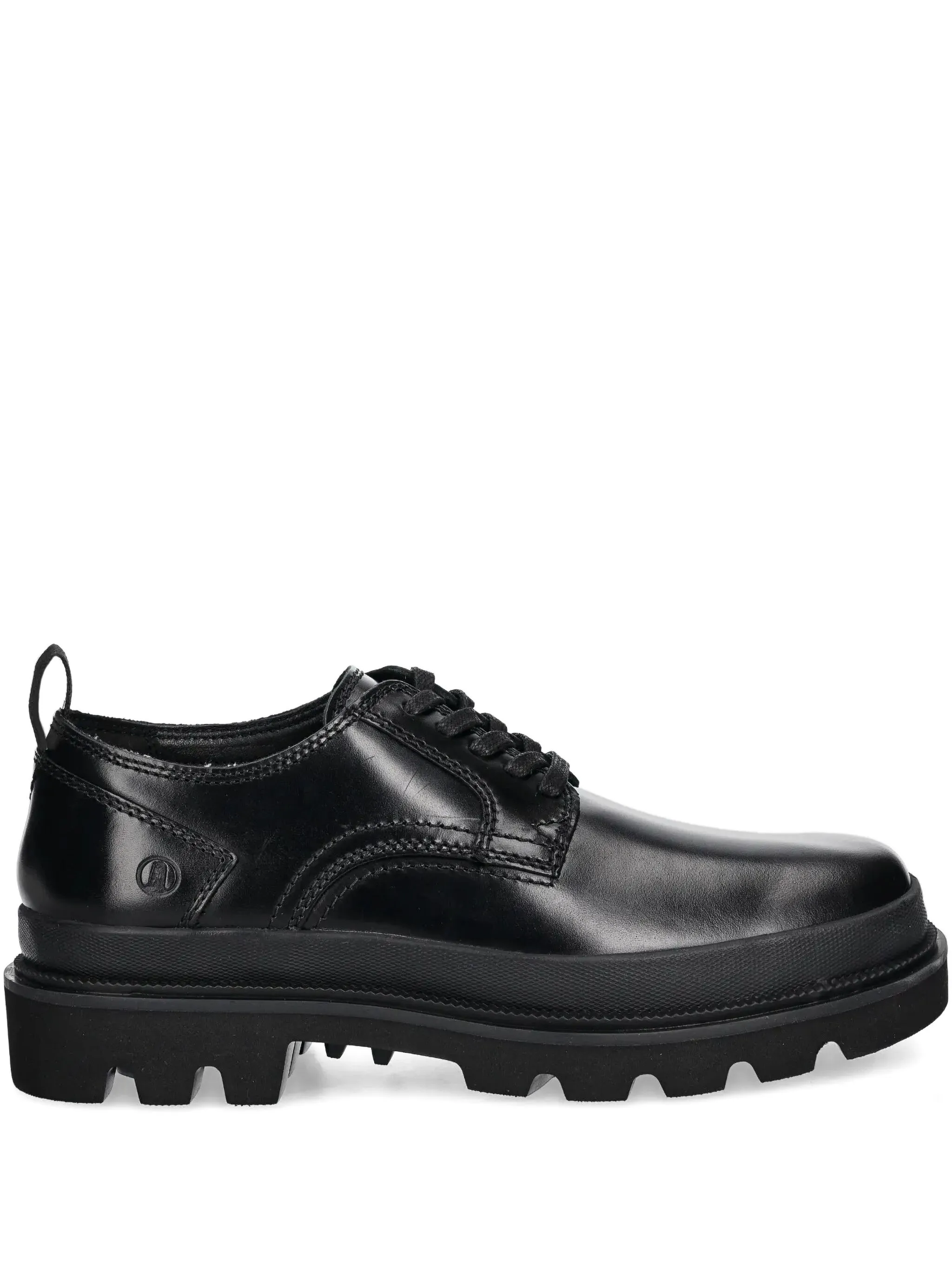 

Туфли монки на шнуровке Clarks Originals, черный