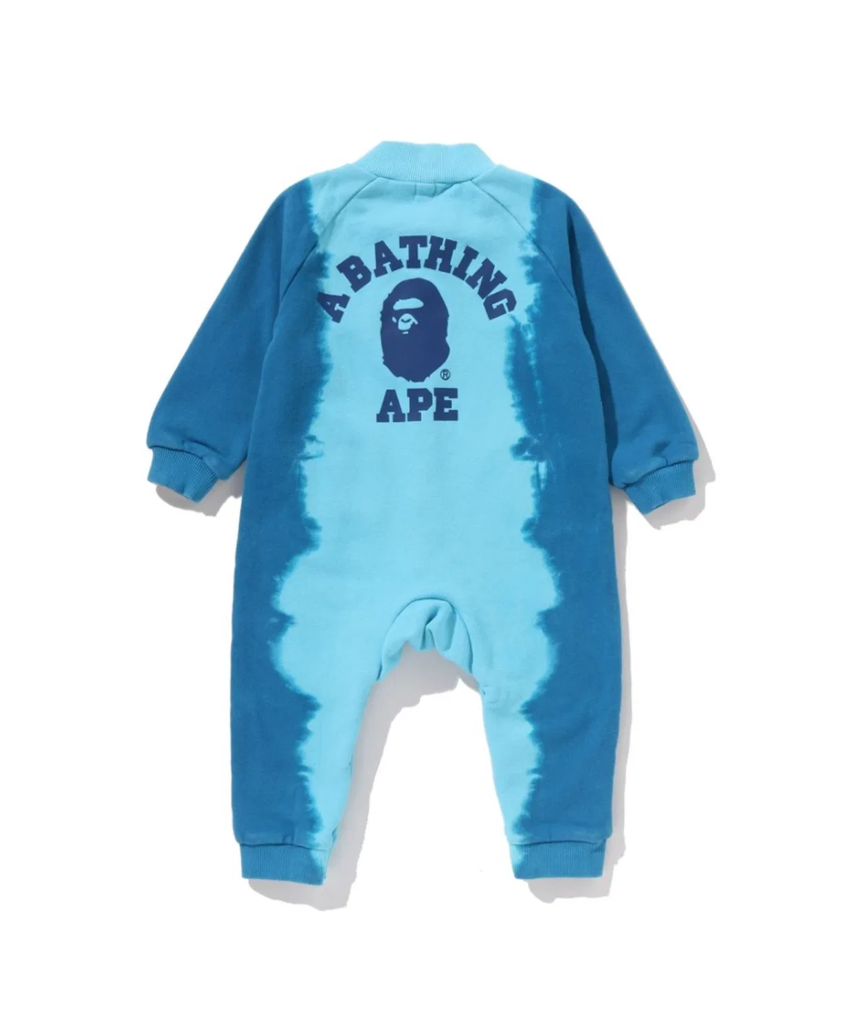 Комбинезон градиентный BAPE College Coverall хлопковый оранжевый — фото 2