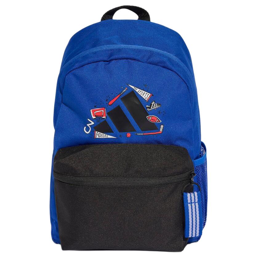 

Рюкзак из легкого материала Kids' Blue & Black Adidas, синий/черный