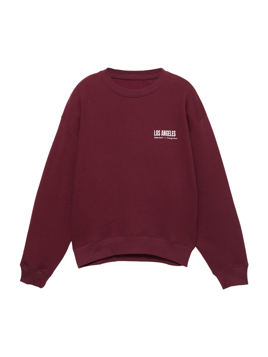 

Толстовка Pull&Bear LOS ANGELES, Wine Red