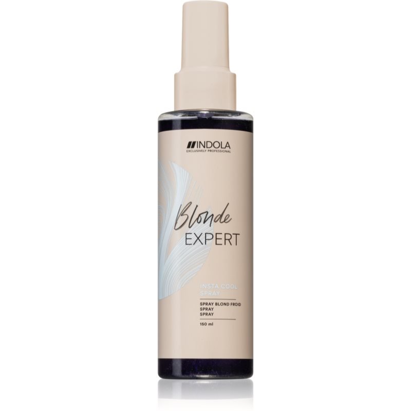 

Indola Blond Expert Insta Cool спрей для волос, нейтрализующий желтоватые тона, 150 мл