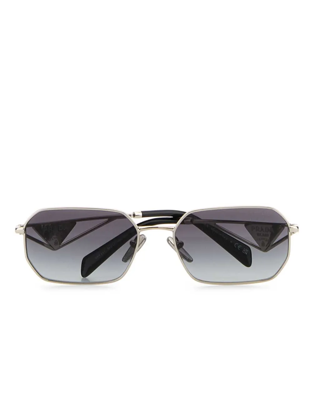 

Солнцезащитные очки Silver Prada Eyewear, серебяный
