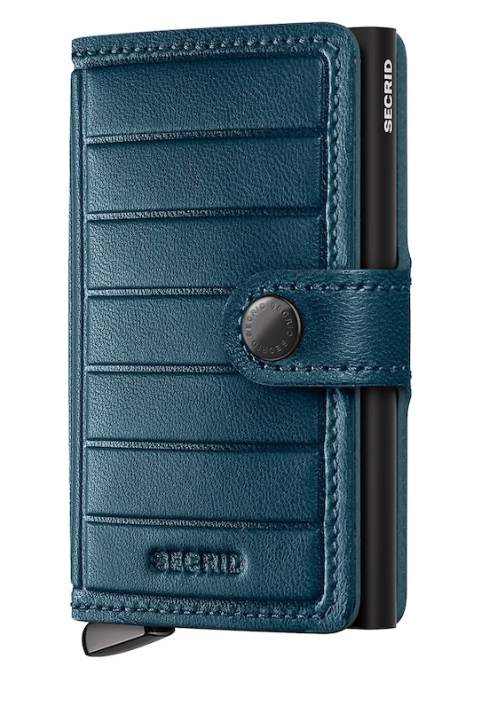 

Кожаный кошелек с тиснением Secrid, синий