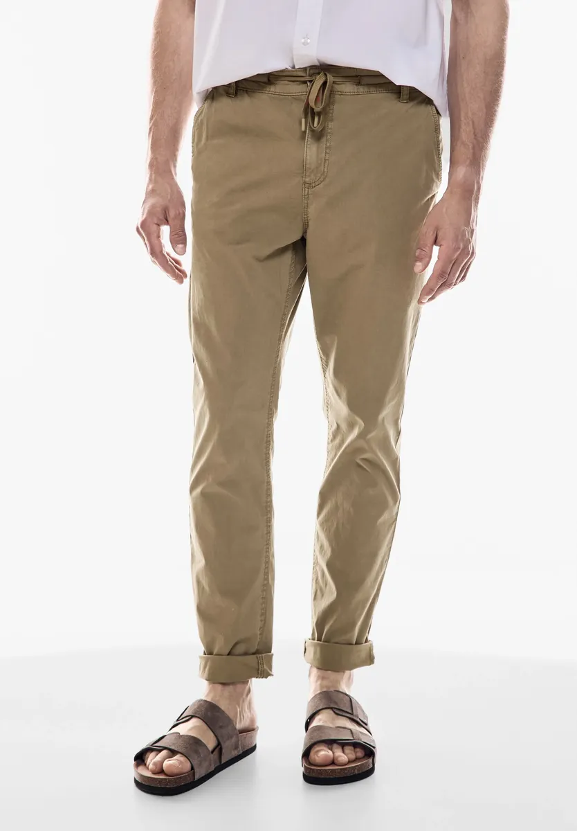 

STREET ONE МУЖЧИНЫ Чиносы, средняя талия Street One Men, цвет Dark Beach Sand