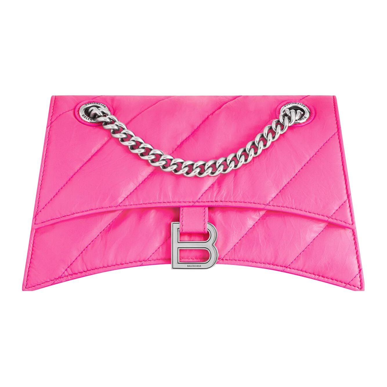 

Маленькая стеганая сумка через плечо Crush Balenciaga