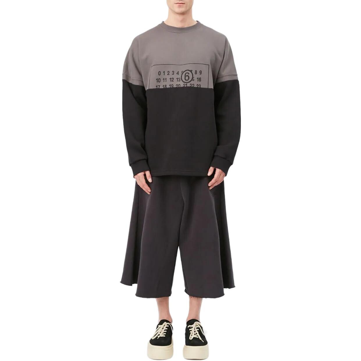 

Толстовка мужская черная Mm6 Maison Margiela, черный