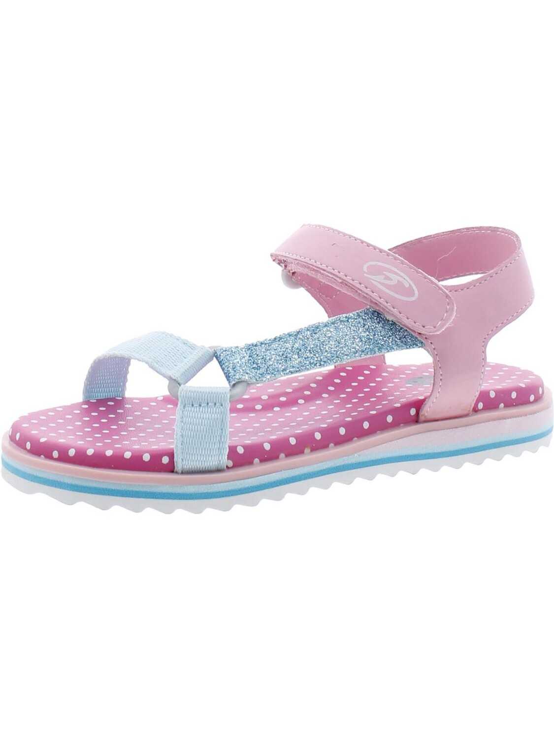 

Летние сандалии с ремешками для девочек для малышей Dr. Scholl's Shoes, цвет Pink/Blue