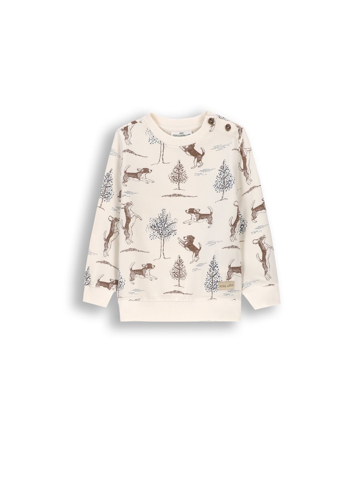 

Толстовка Coccodrillo, экрю