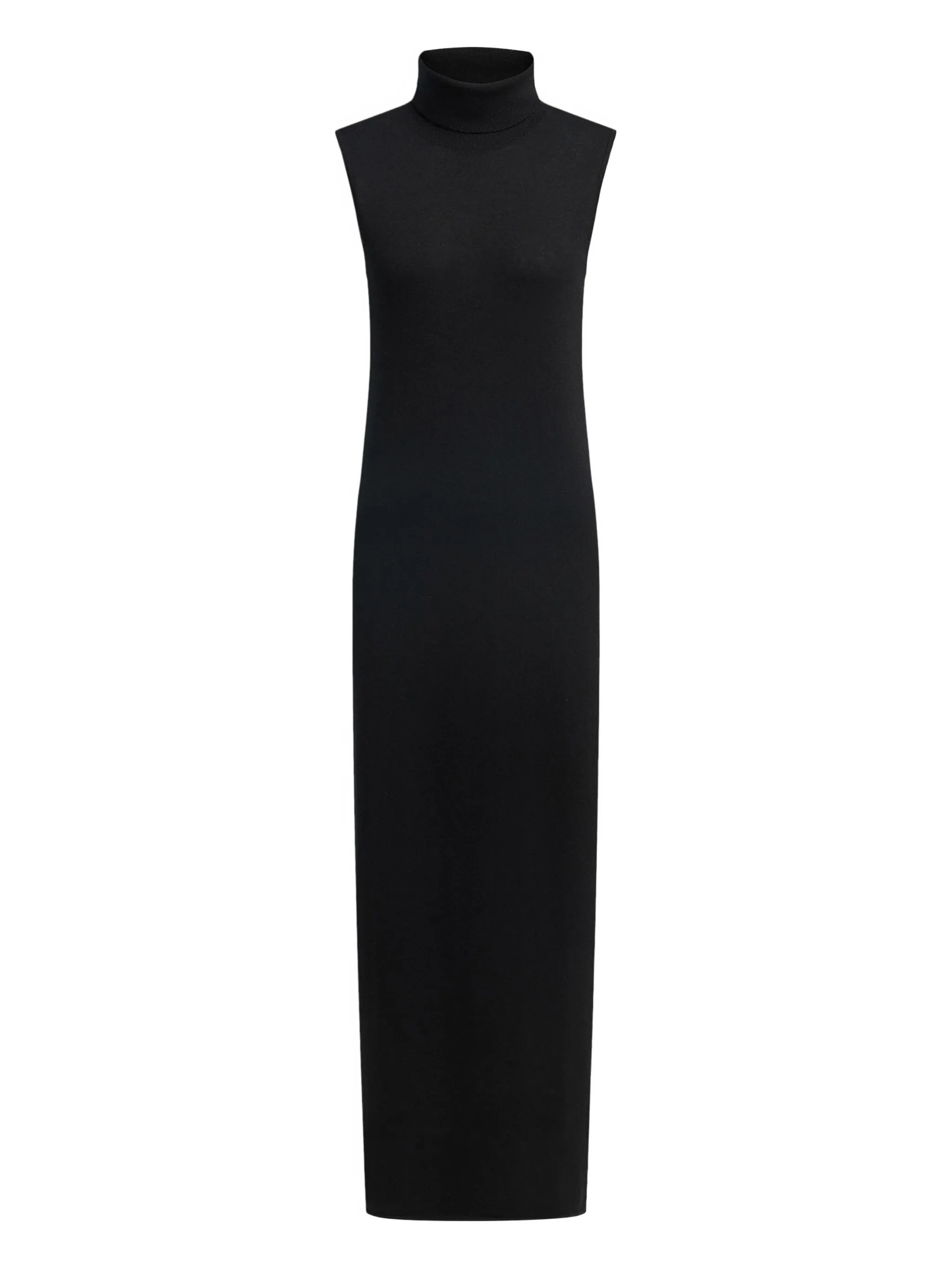 

Платье макси с высоким воротником 12 Storeez, черный