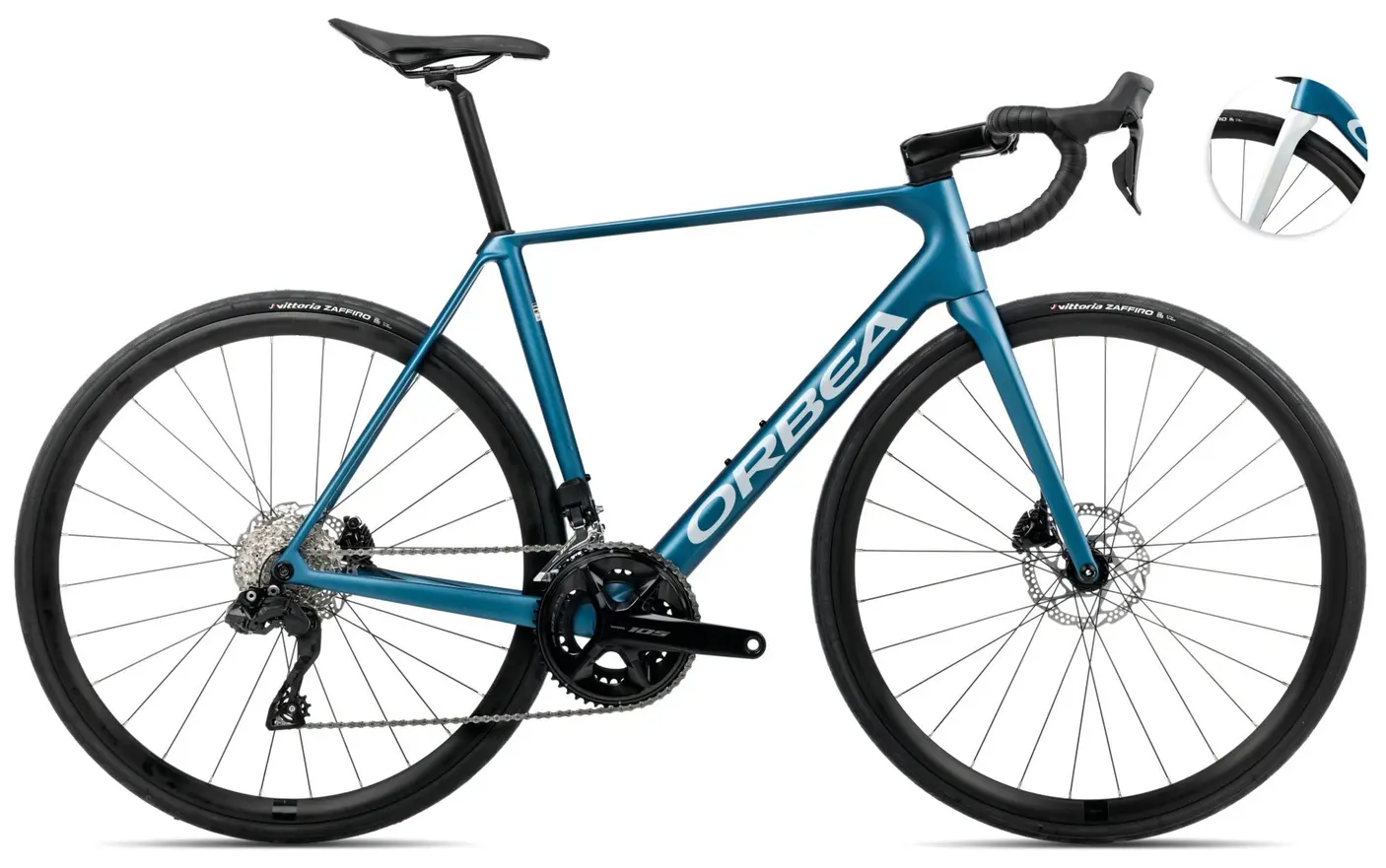 

Гоночный велосипед Orbea orca m30i (2025) - rennrad - slate blue-halo silver (matt)