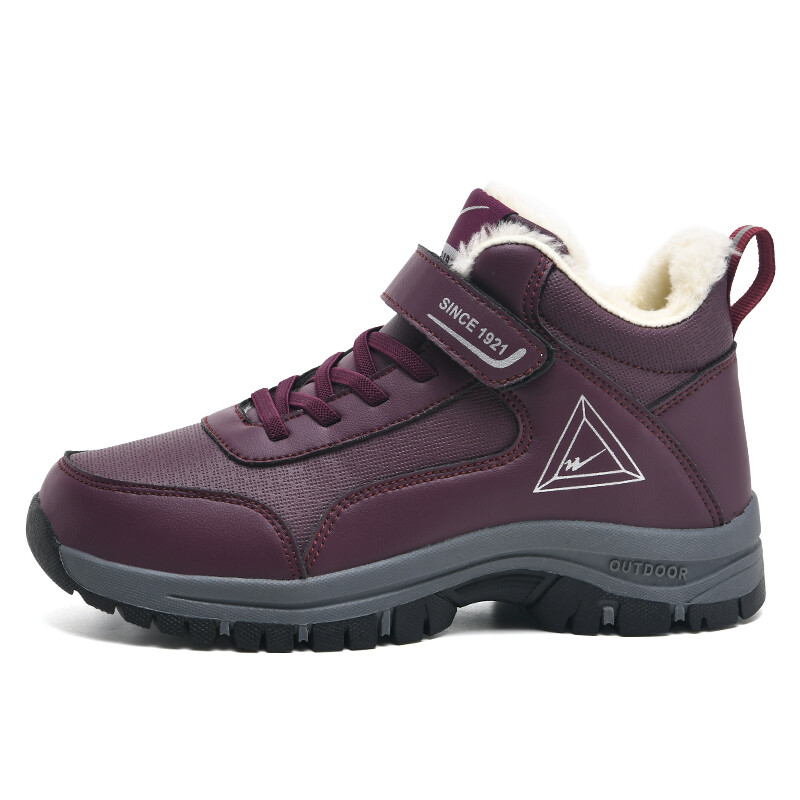 

Кроссовки Binary Lifestyle Shoes Women's High-top Red, цвет Burgundy