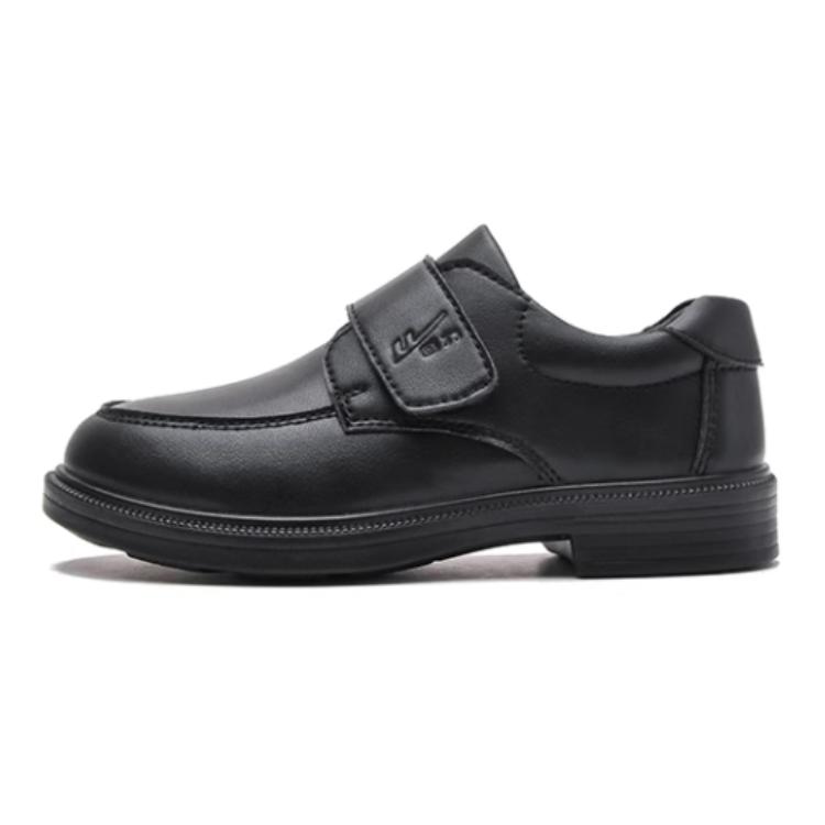 

Детские кожаные туфли Warrior Slip Anti Kick с амортизацией, низкие, черные