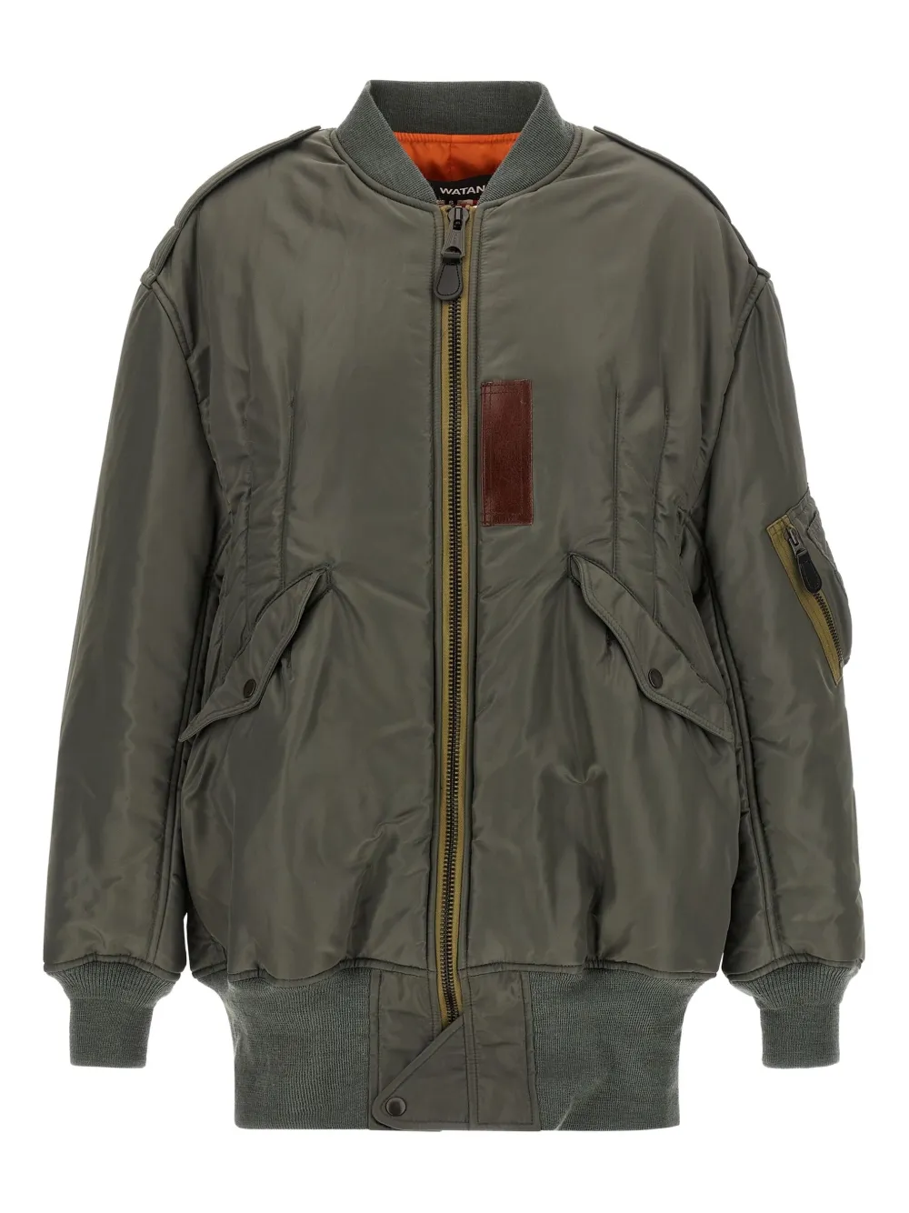

Стеганый бомбер Junya Watanabe, зеленый
