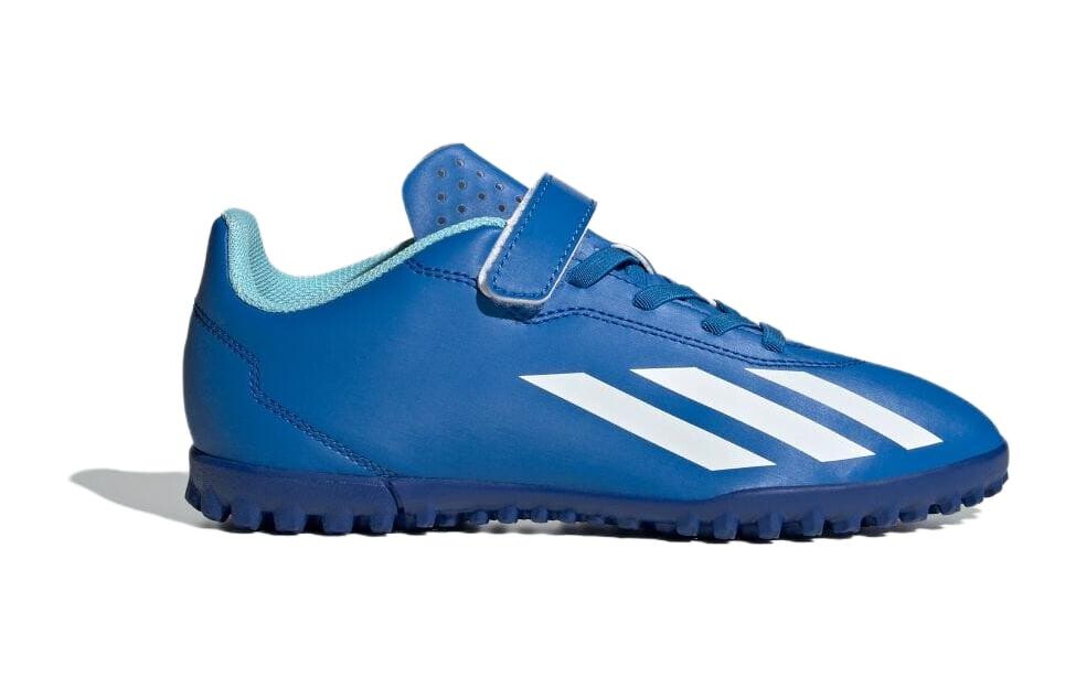 X Crazyfast.4 Детские футбольные бутсы Детские низкие синие Adidas, синий — фото 2