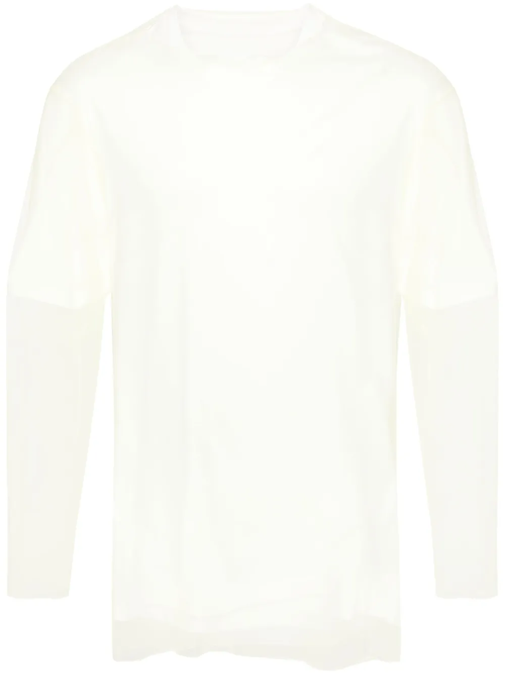 

Многослойная футболка с длинными рукавами JIL SANDER, белый