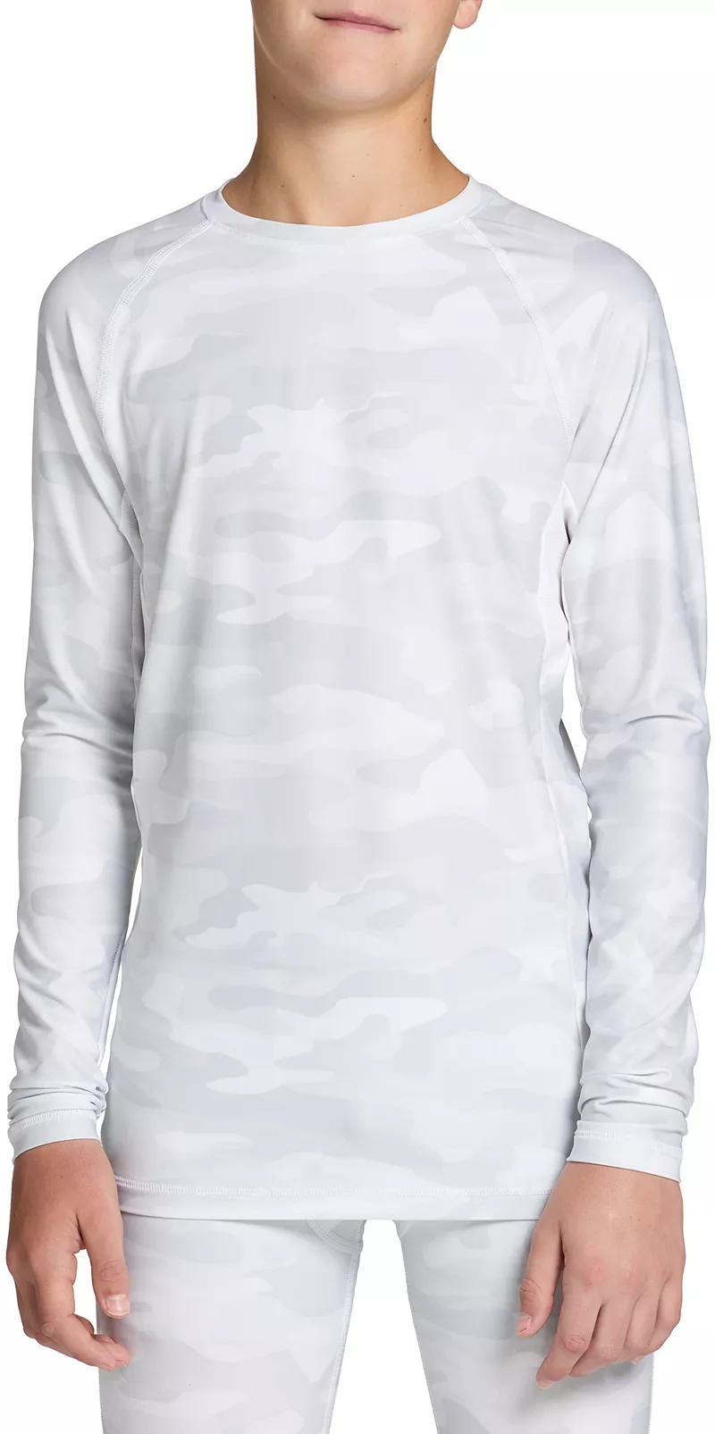 

Компрессионная рубашка с длинным рукавом DSG Youth, цвет Pure White Perfect Camo