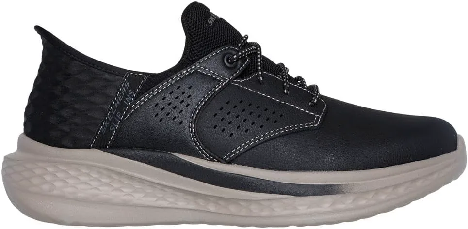 

Мужские кроссовки Skechers Streetwear Slade - Macklin с круглым носком, кожаные с эластичной шнуровкой