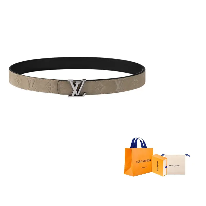 

Кожаные ремни для мужчин шириной 3CM LOUIS VUITTON, коричневый