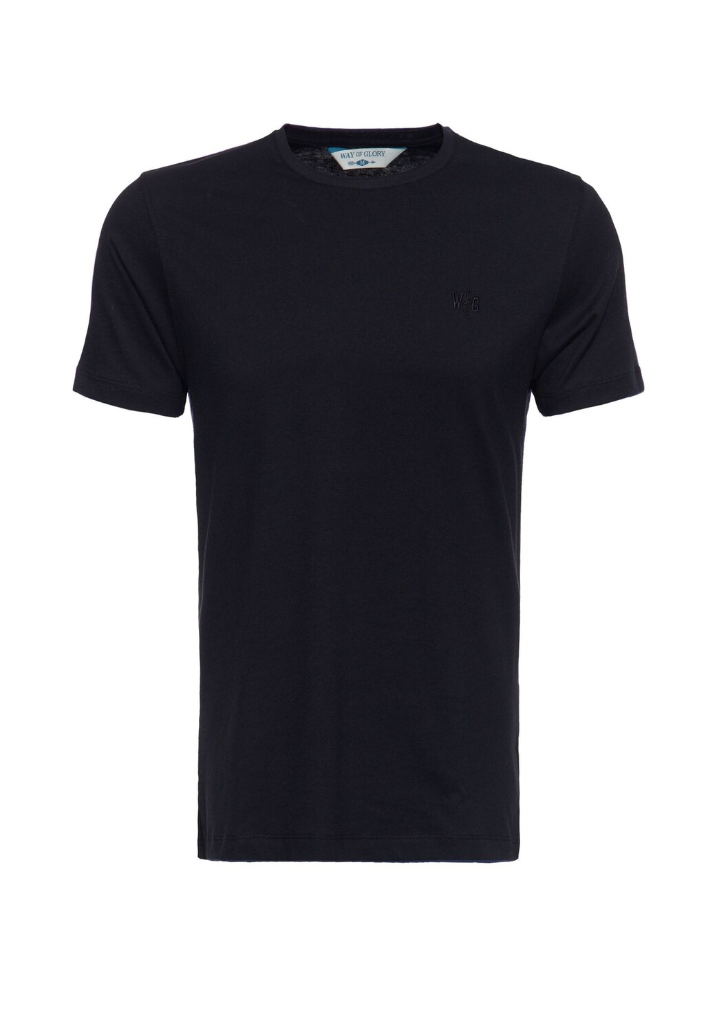 

Футболка с классическим круглым вырезом WAY OF GLORY, черный