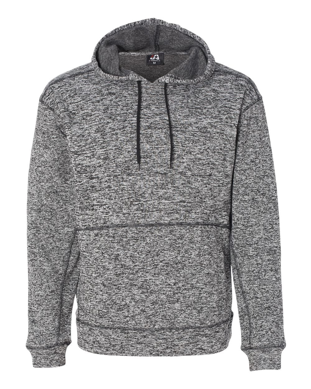 

Мужская флисовая толстовка с капюшоном Cosmic J. America, цвет charcoal fleck
