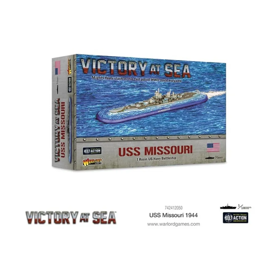 

Военный корабль США Миссури, Victory at Sea (1:1800)