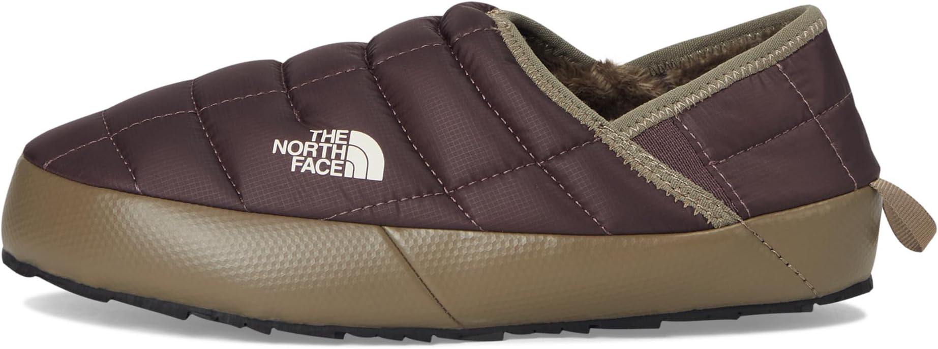 Тапочки The North Face Thermoball Traction Mule V, цвет Tawny Quartz/Mocha Brown — фото 4