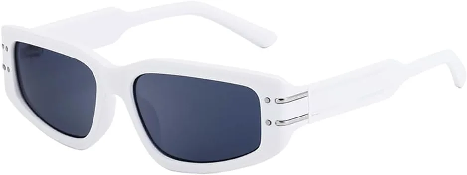 

Солнцезащитные очки в узкой прямоугольной оправе для женщин, винтажные панк-очки, солнцезащитные очки для женщин, защита от УФ-излучения UV400 LANGSER, 6