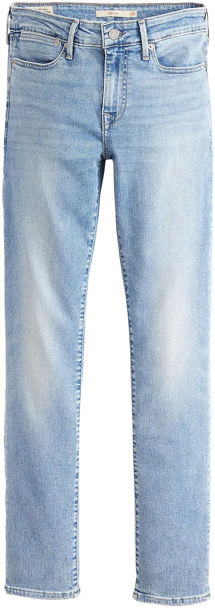 Джинсы Levi's узкого кроя "712 SLIM WELT POCKET", цвет Blue Wave Light — фото 3