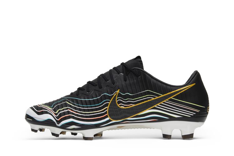 Кроссовки Mercurial Vapor 11 SE FG 'Black History Month', черный — фото 3