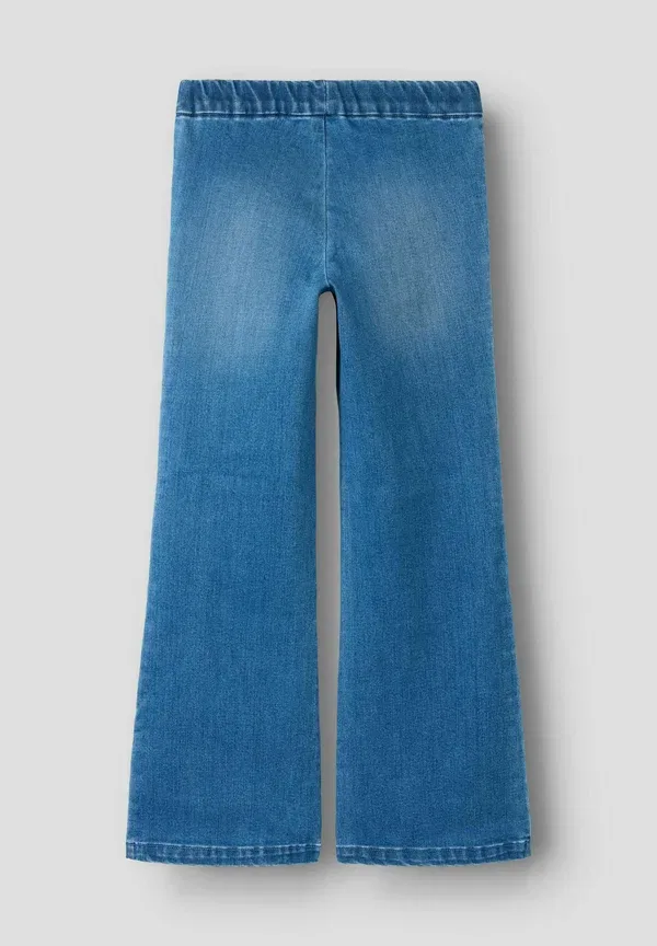 Джинсы клеш Name It, medium blue denim, средне-синий деним — фото 2