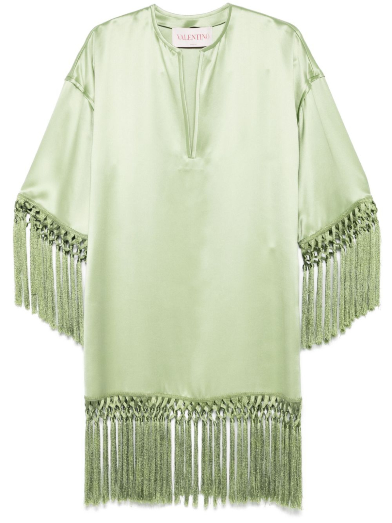 

Valentino Garavani платье мини Cady Couture, зеленый