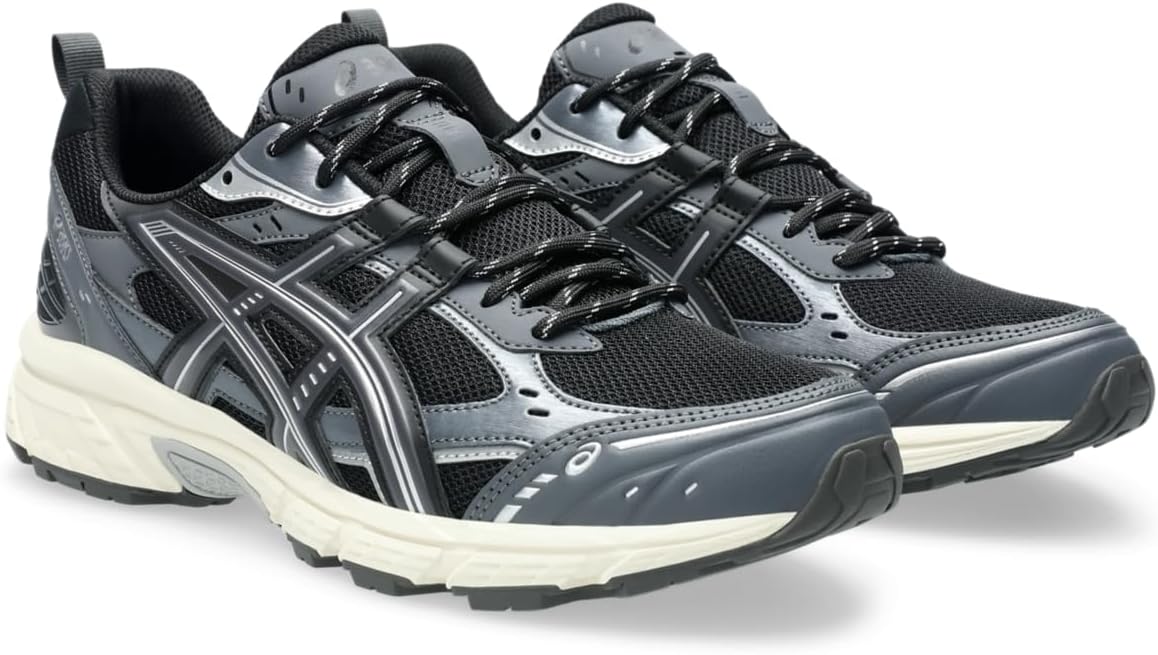Унисекс кроссовки ASICS Gel-NUNOBIKI в спортивном стиле, черный/серый — фото 2