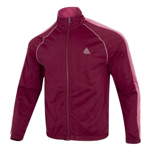 

Куртка Men's Nike Ga Nk Lwt Jkt Athleisure Casual Sports Stand Collar Colorblock Jacket Wine Red, красный