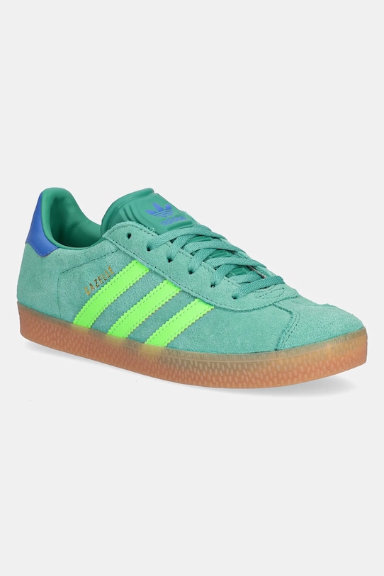 

Замшевые кроссовки Gazelle Adidas Originals, зеленый