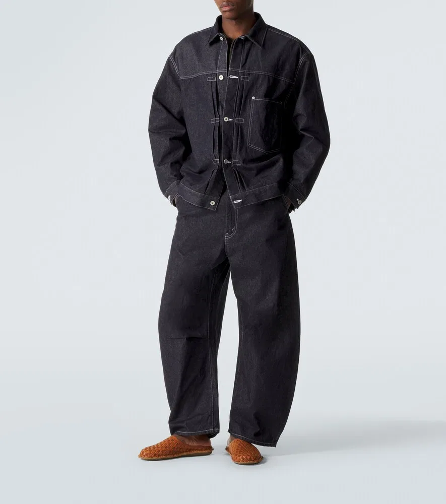 Мюли x VIBAe из кожи и замши Comme des Garçons Homme, коричневый — фото 2