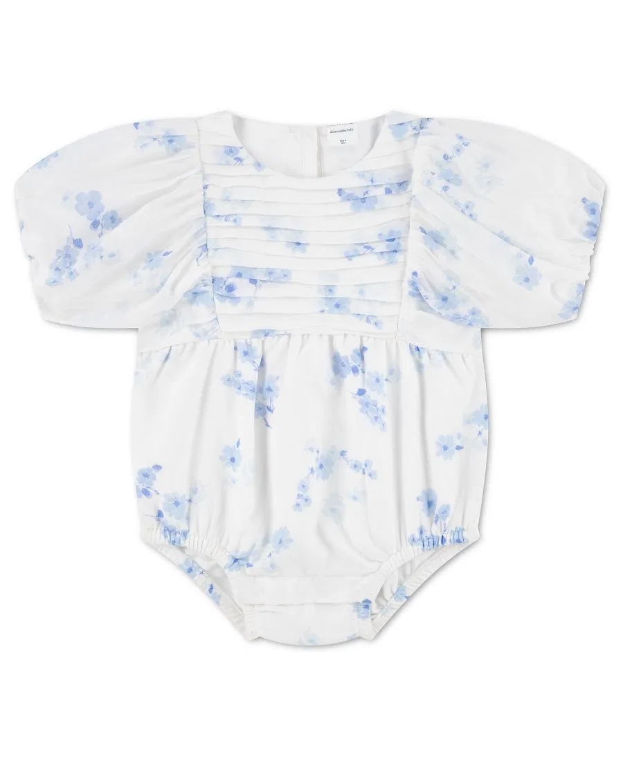 Детский боди Emerson Bubble для девочек Abercrombie Kids, белый