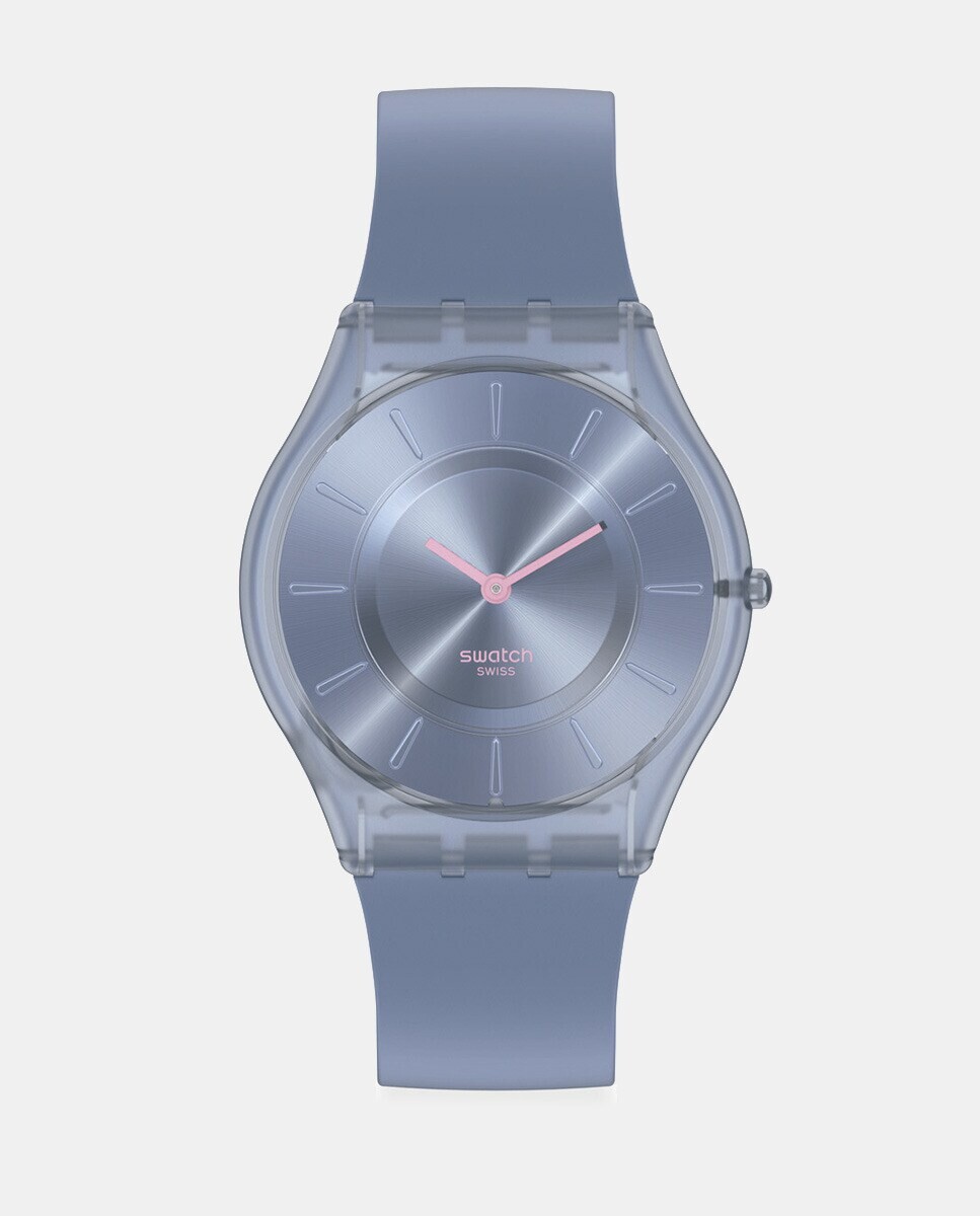 

Core Collection SS08N100-S14 Синие силиконовые мужские часы Swatch, синий