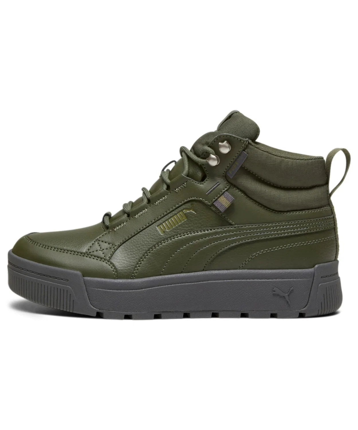 Кроссовки PUMA Tarens SB 3 Pure-текст, темно-оливковый