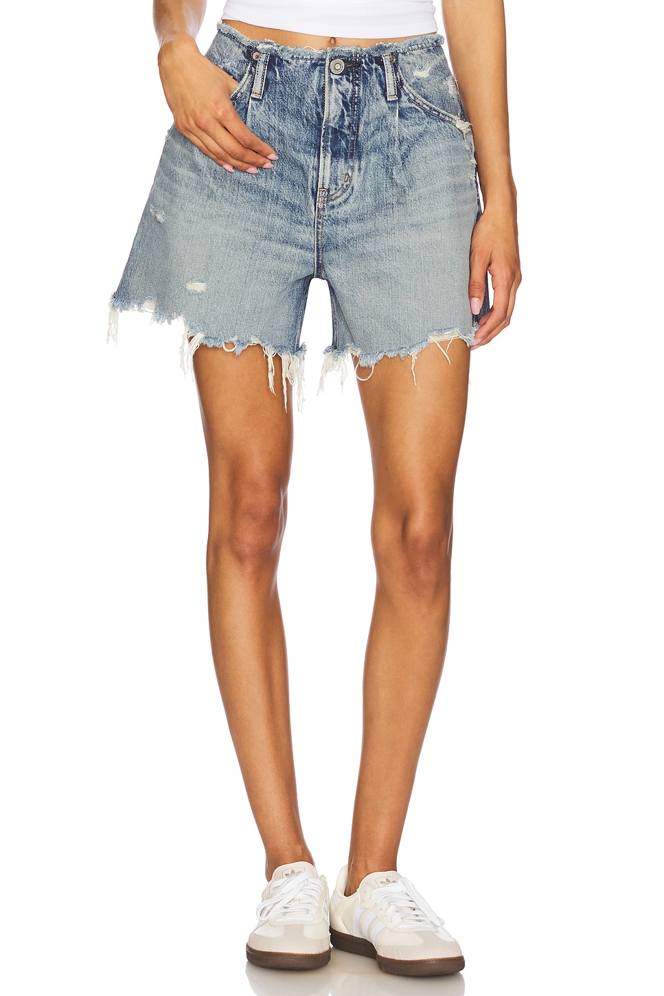 

Шорты Ludlow без ремня Moussy Vintage, light blue