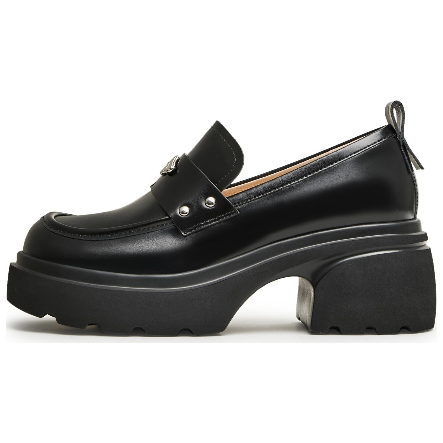 

Лоферы женские Teenmix, цвет Black/White Color Blocking