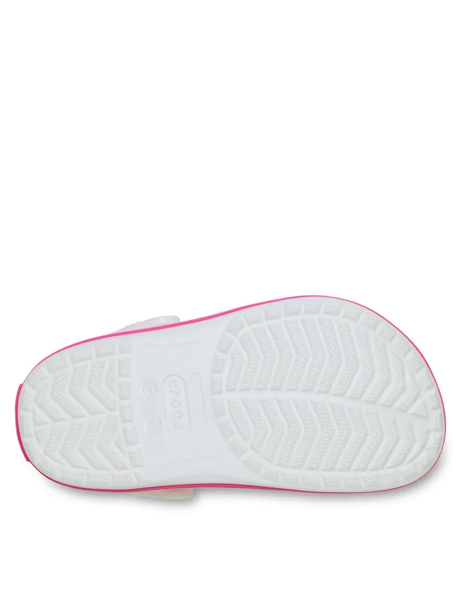 Crocs Crocband Clog T 207005 белые мюли — фото 4