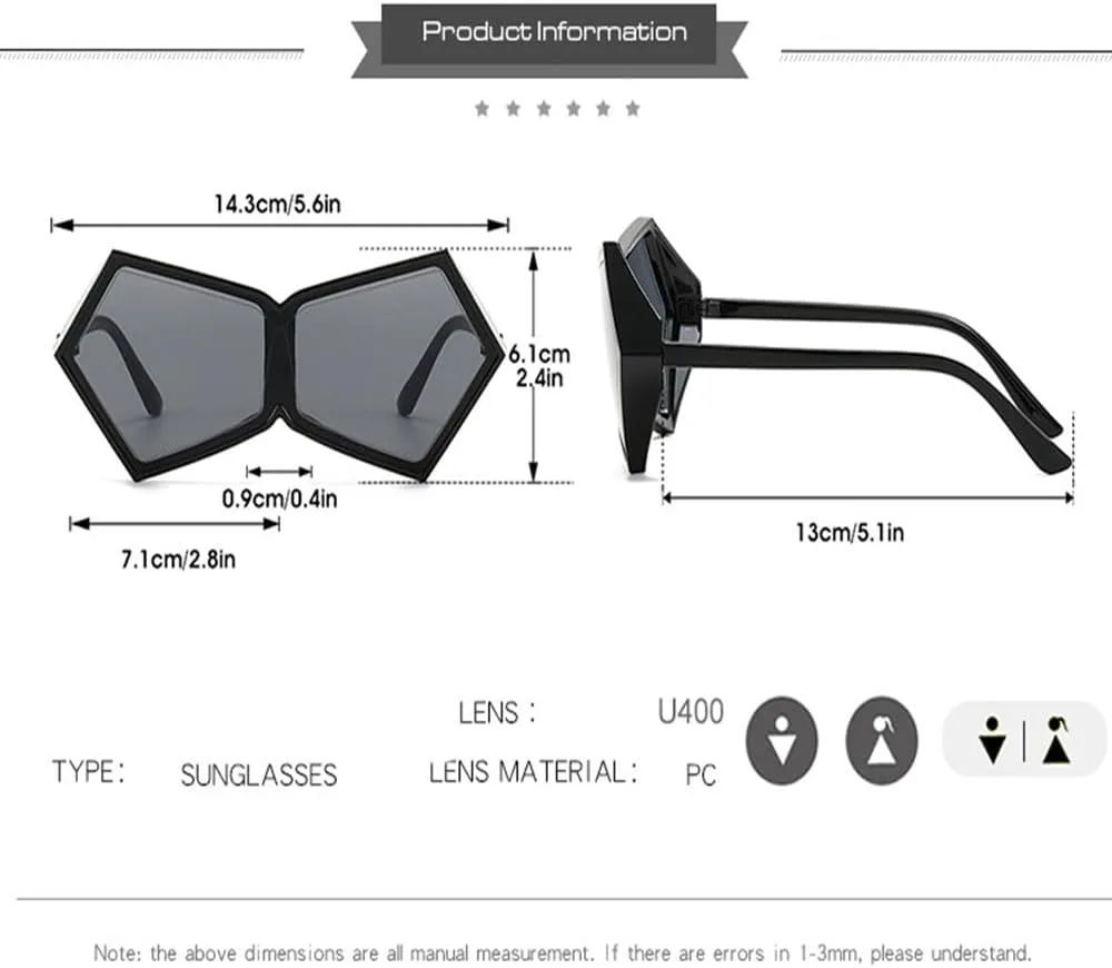 

Мужские панк-солнцезащитные очки Polygon, большие солнцезащитные очки для мужчин, женские винтажные цельные очки UV400, белые, зеленые, цельные TYUVIVO, White-green