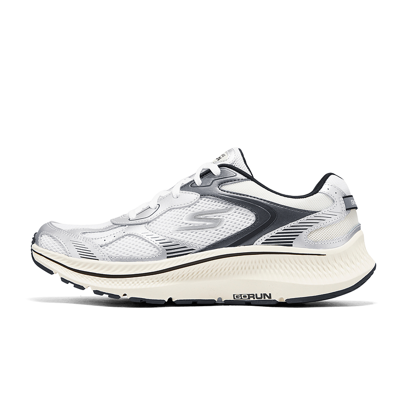 

Skechers Мужские кроссовки для бега MEN'S GO, износостойкие, дышащие, с низким верхом, с отскоком, повседневные, черные, белые