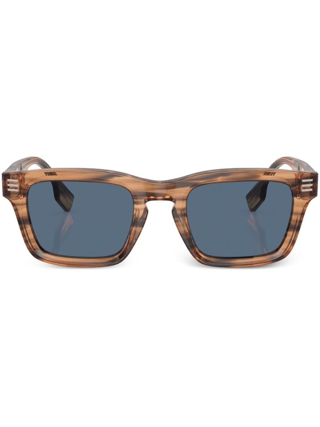 

Солнцезащитные очки в прямоугольной оправе Burberry Eyewear, коричневый