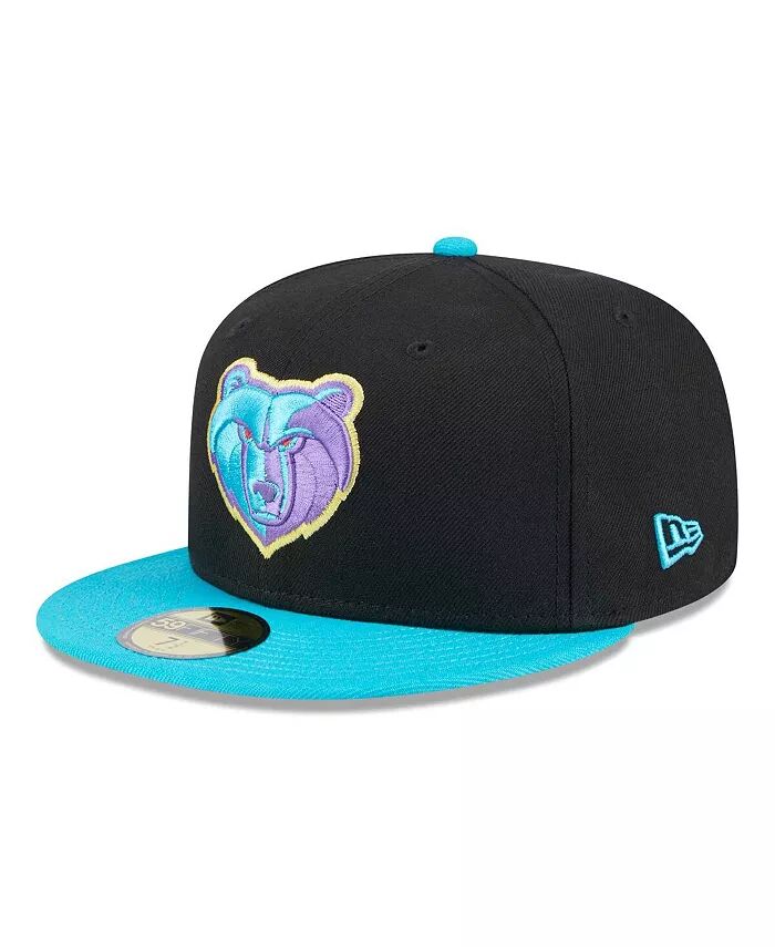 

Мужская черная, бирюзовая шапка Memphis Grizzlies Arcade Scheme 59FIFTY Fitted Hat New Era