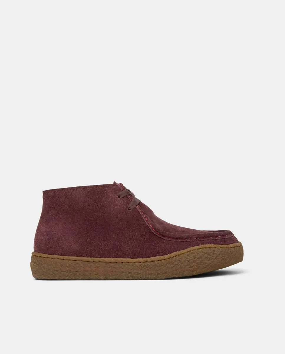 Женские ботинки Camper Peu Terreno из кожи, бордовый