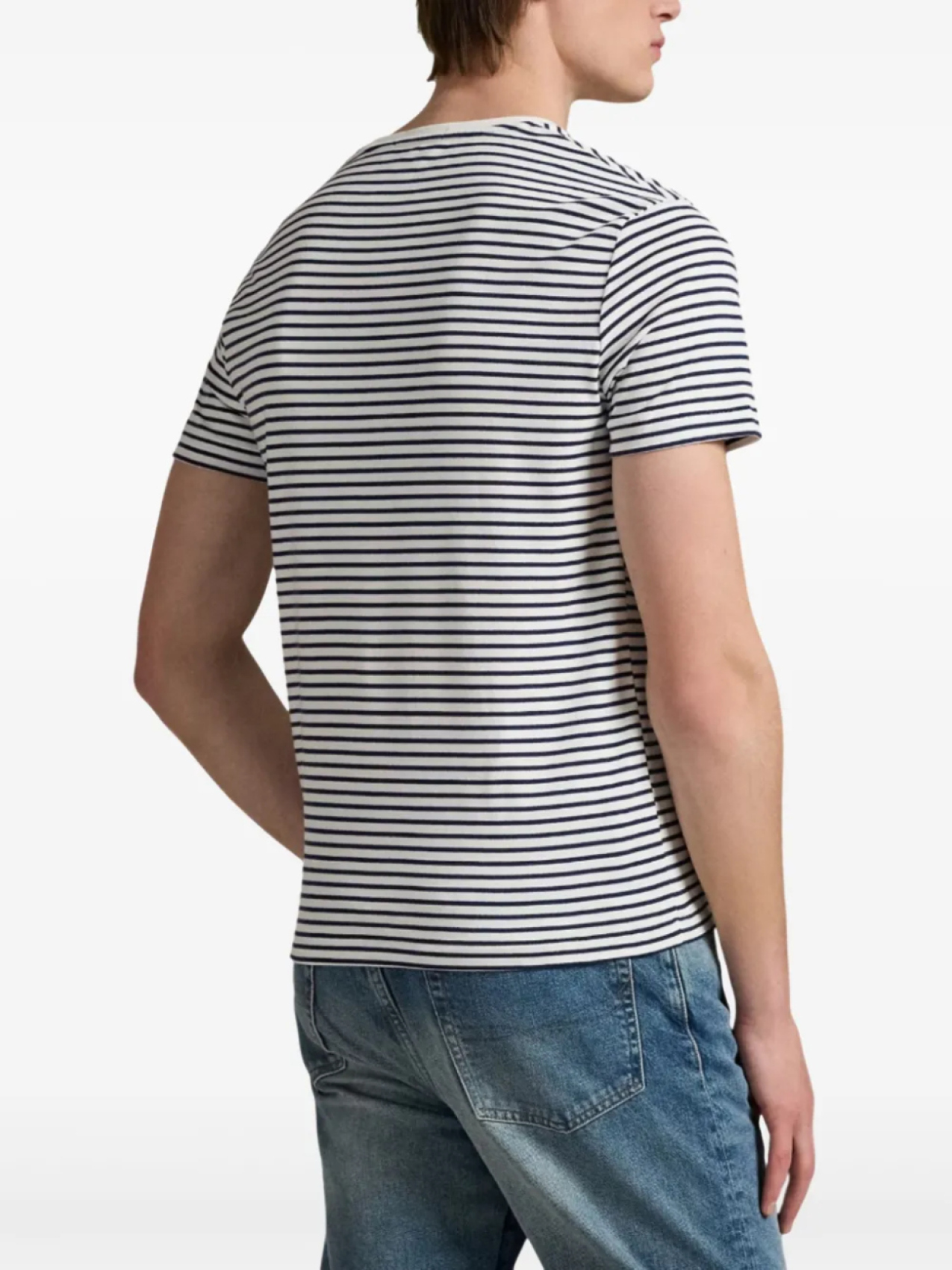 Футболка Polo Ralph Lauren Polo Pony, белый — фото 4