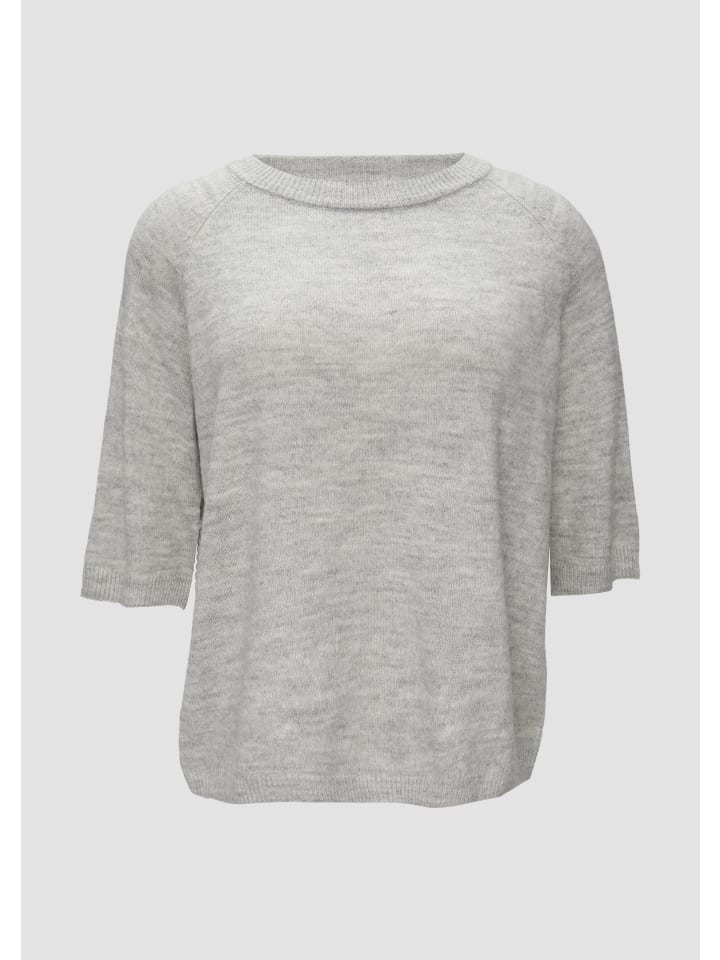 

Вязаный свитер цвета 9400_серый меланж s.Oliver