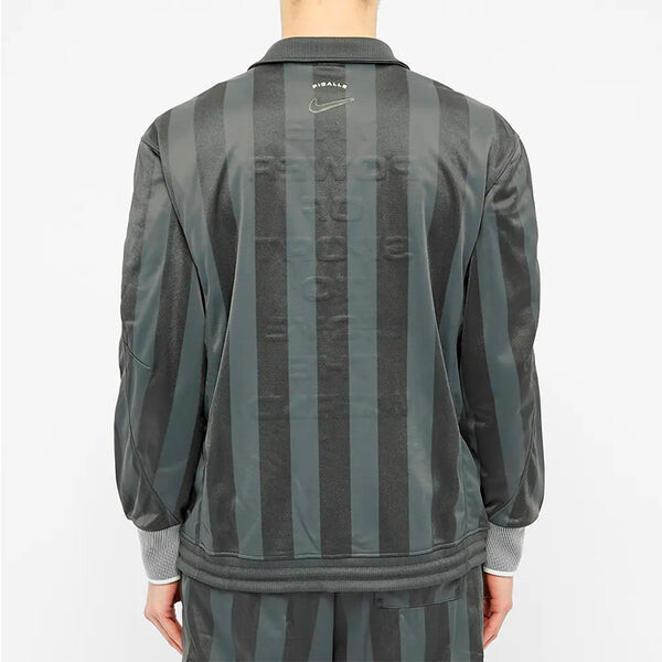 Костюм x pigalle men's tracksuit jacket anthracite Nike, черный — фото 4